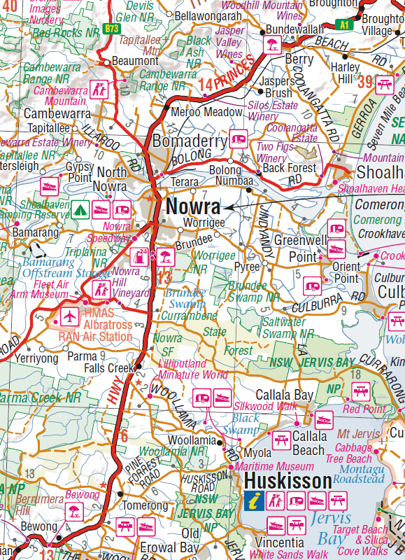 South East New South Wales Map - Image 4