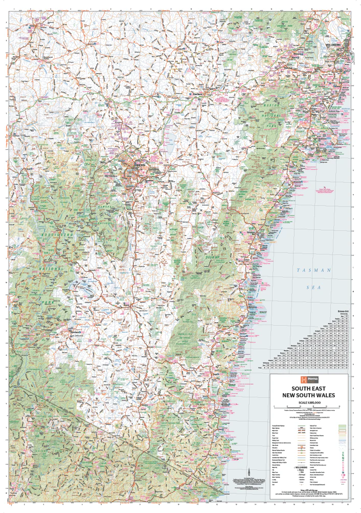 South East New South Wales Map - Image 5