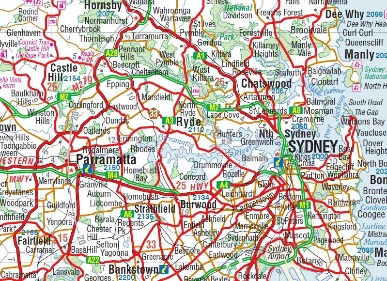 Sydney & Region Map - Image 4