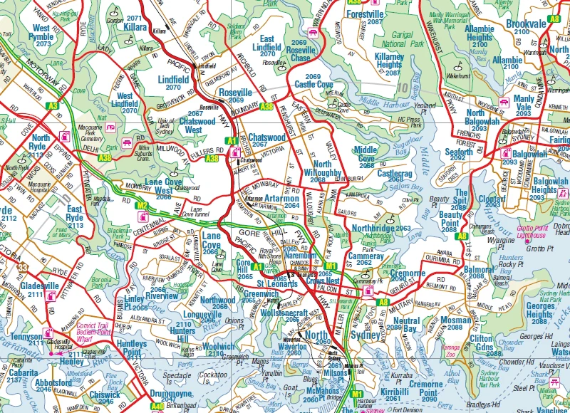 Sydney & Region Map - Image 6