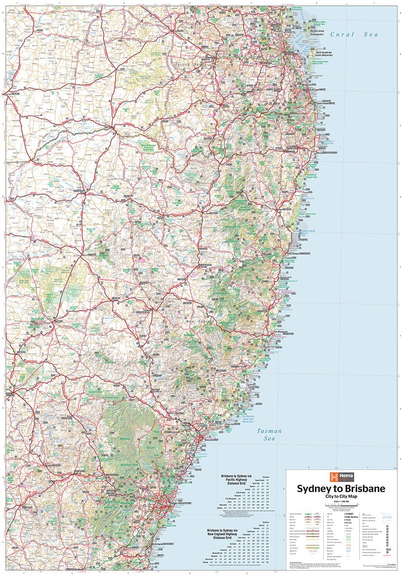 Sydney to Brisbane Map - Image 4