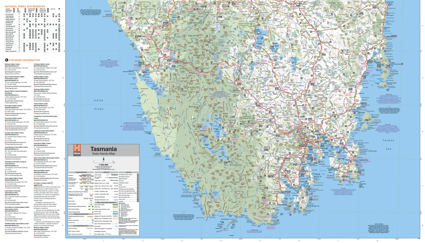 Tasmania Handy Map - Image 3