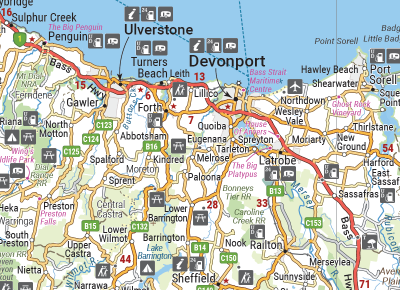 Tasmania Handy Map - Image 5