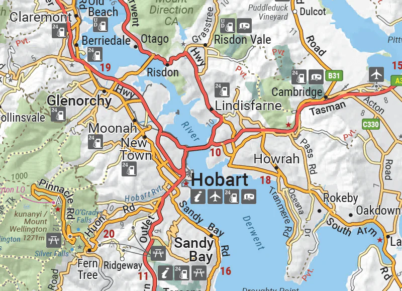 Tasmania State Map - Image 4