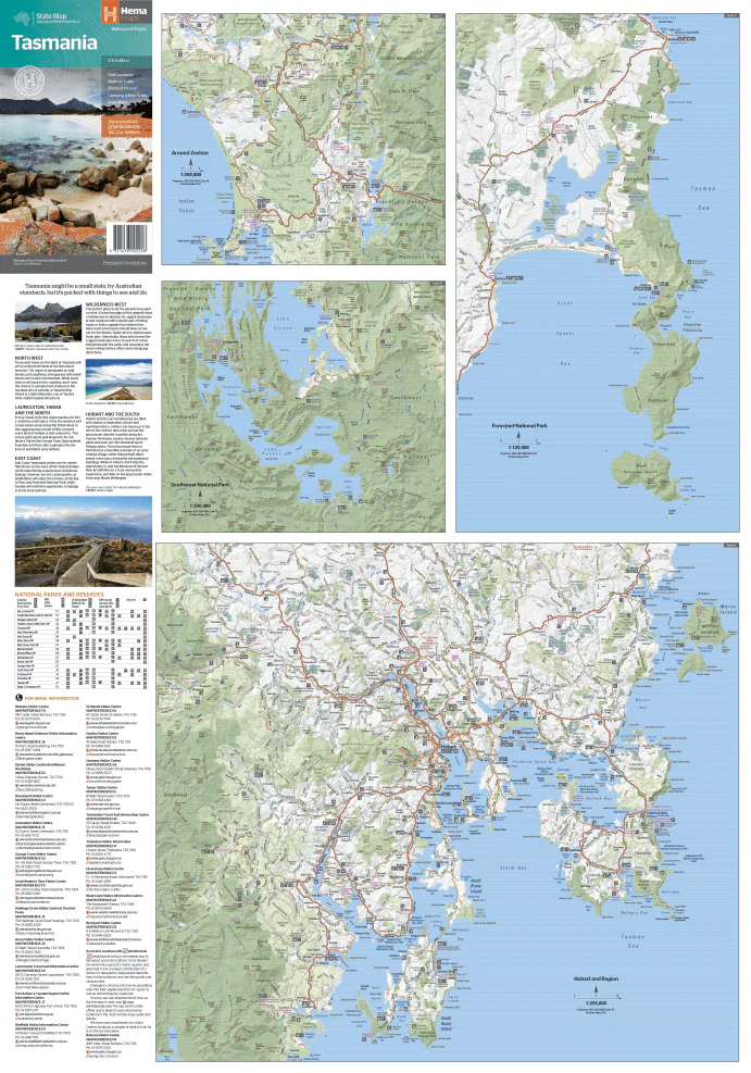 Tasmania State Map - Image 6