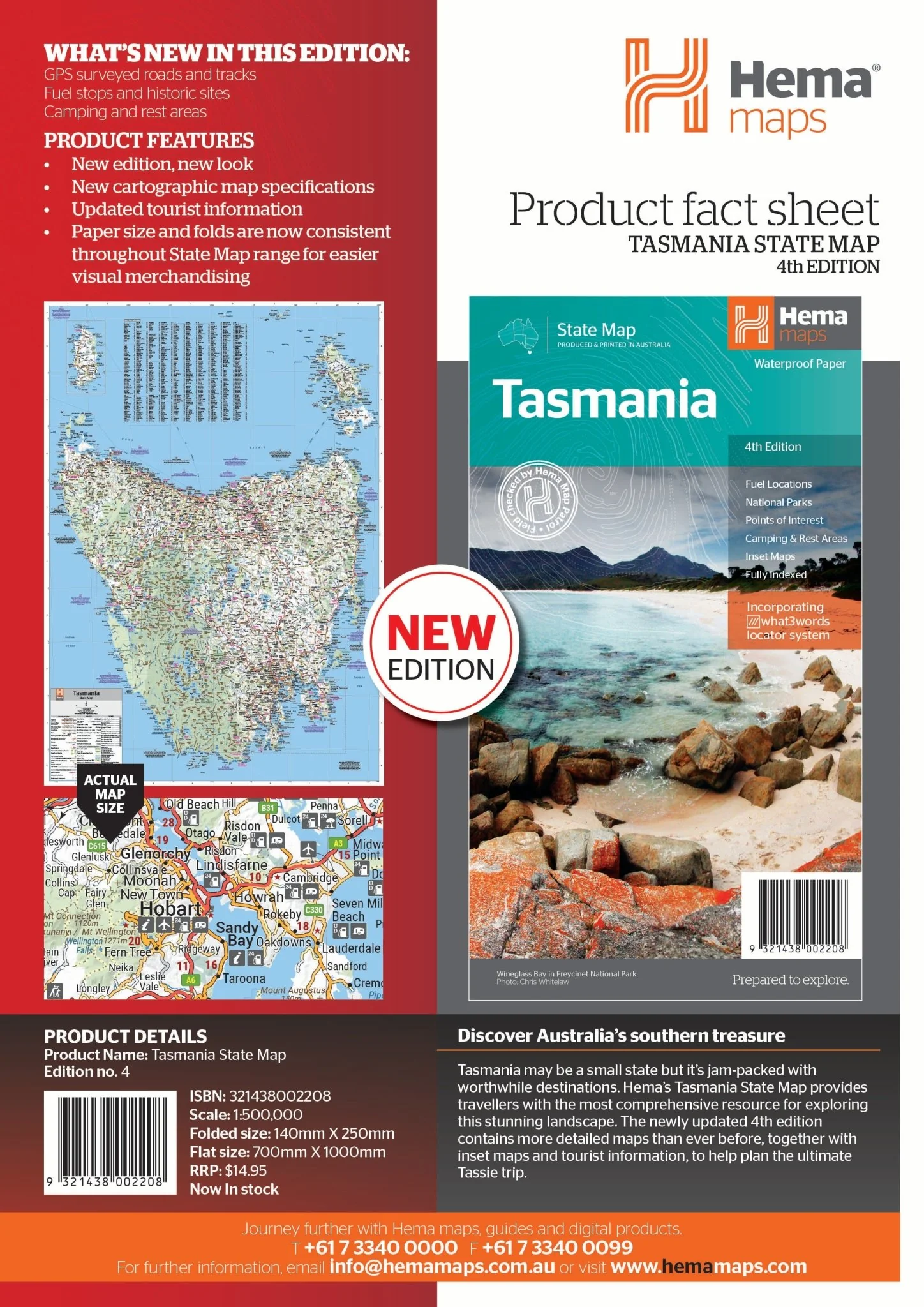 Tasmania State Map - Image 7