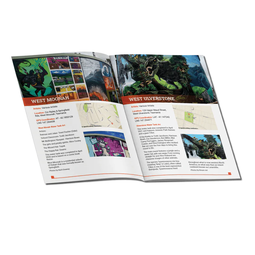 Tasmanian Water Tower Art Guide - Image 5