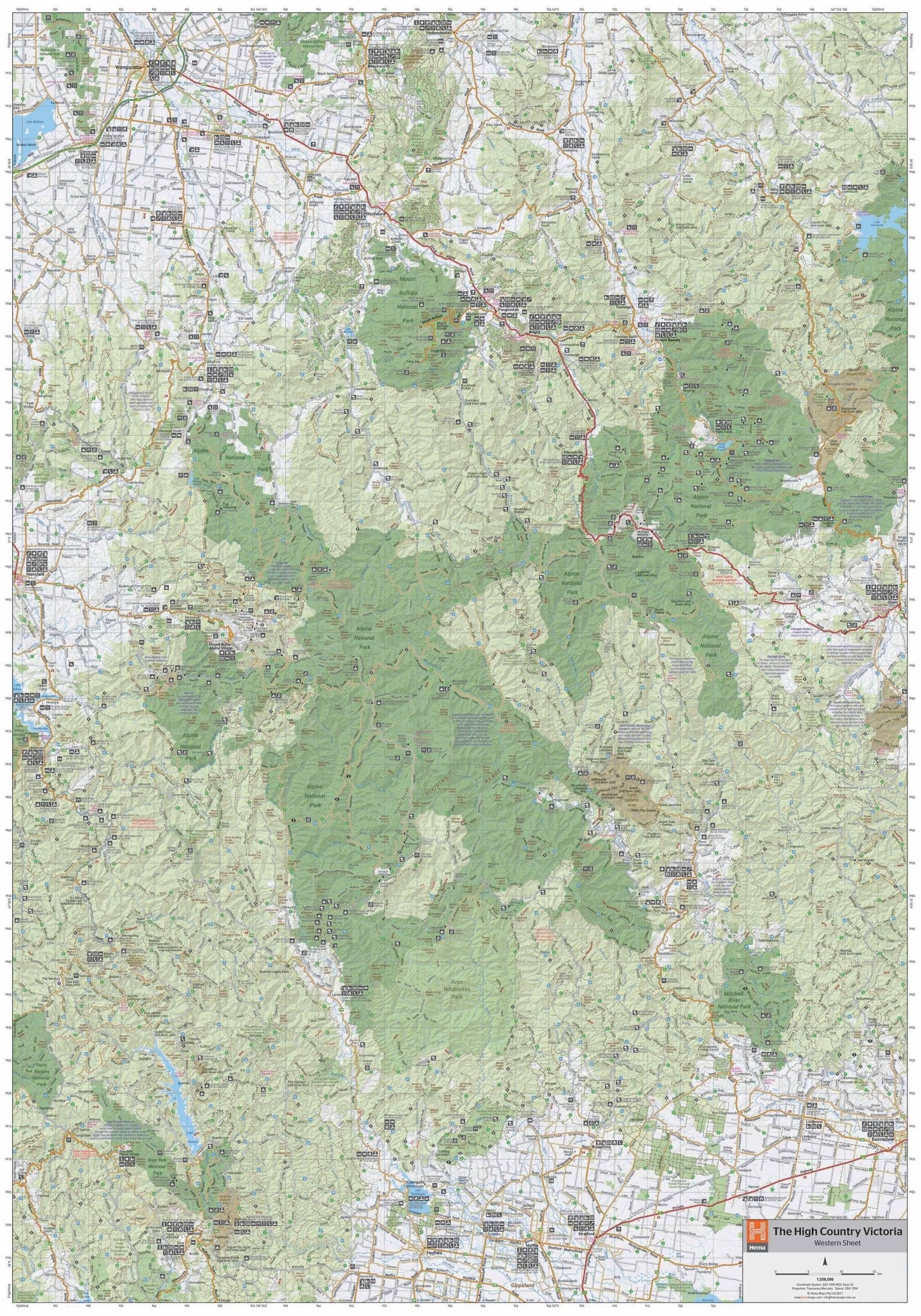 The Victorian High Country Map - Image 5