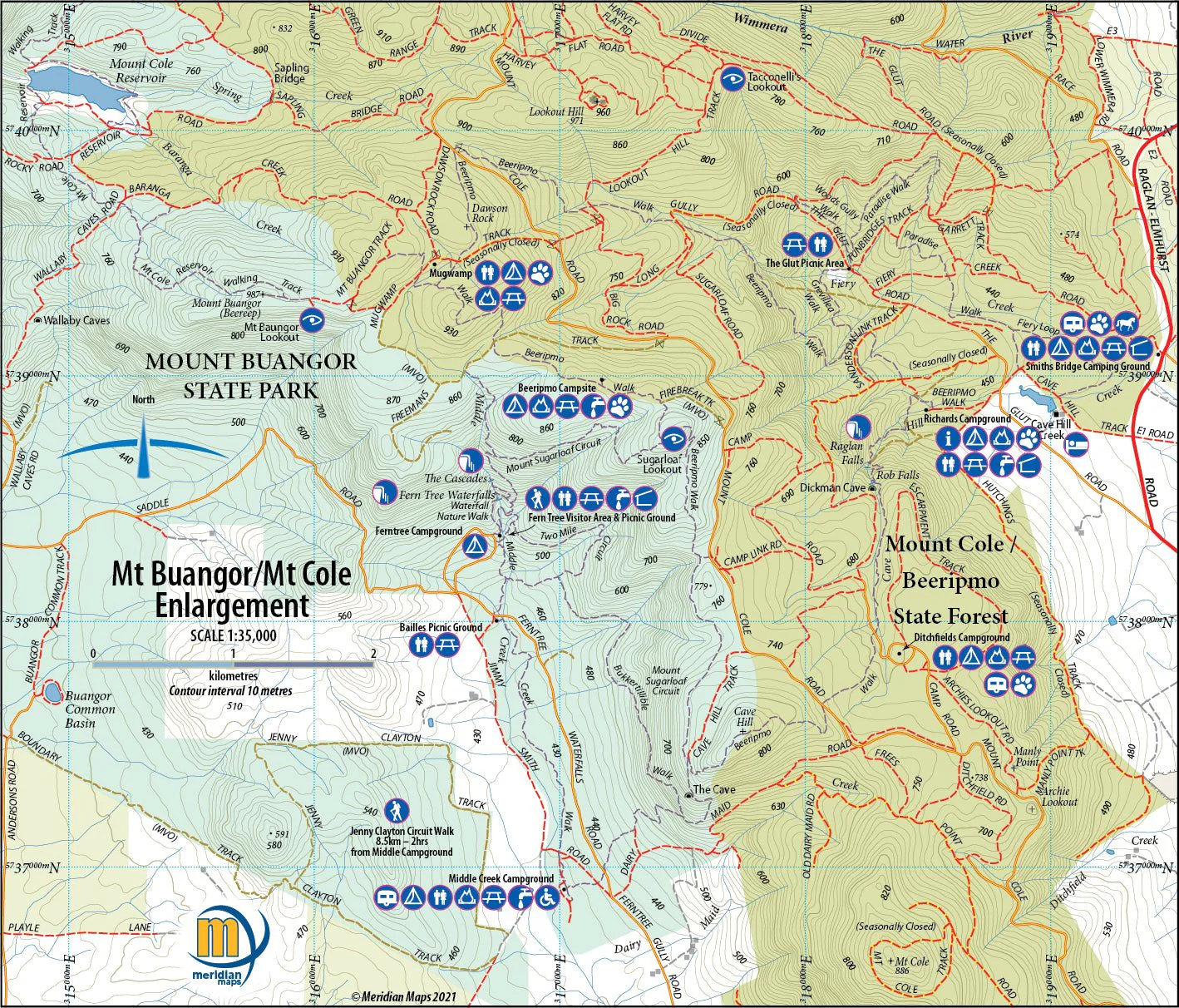 The Pyrenees Touring Map - Image 3