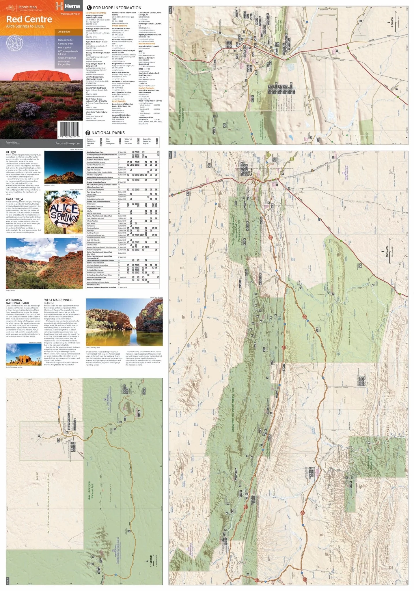 The Red Centre Map - Image 6