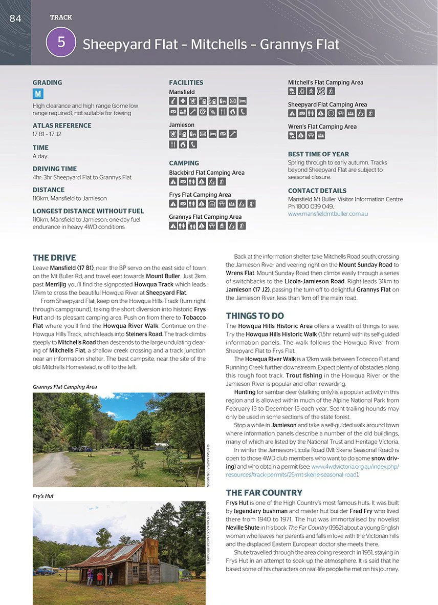 The Victorian High Country Atlas & Guide - Image 5
