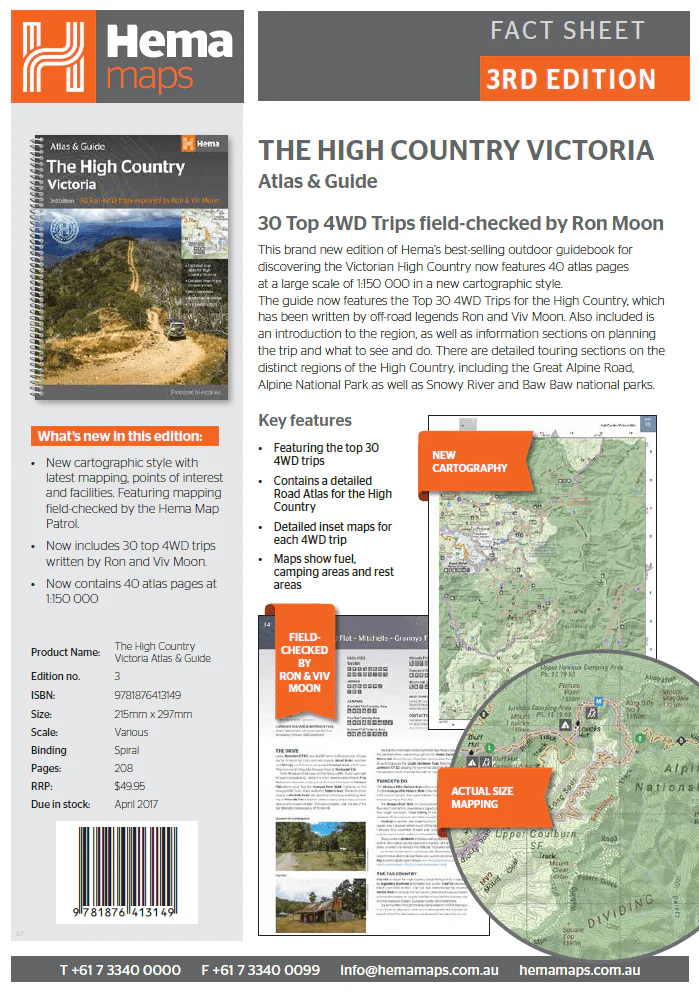 The Victorian High Country Atlas & Guide - Image 7