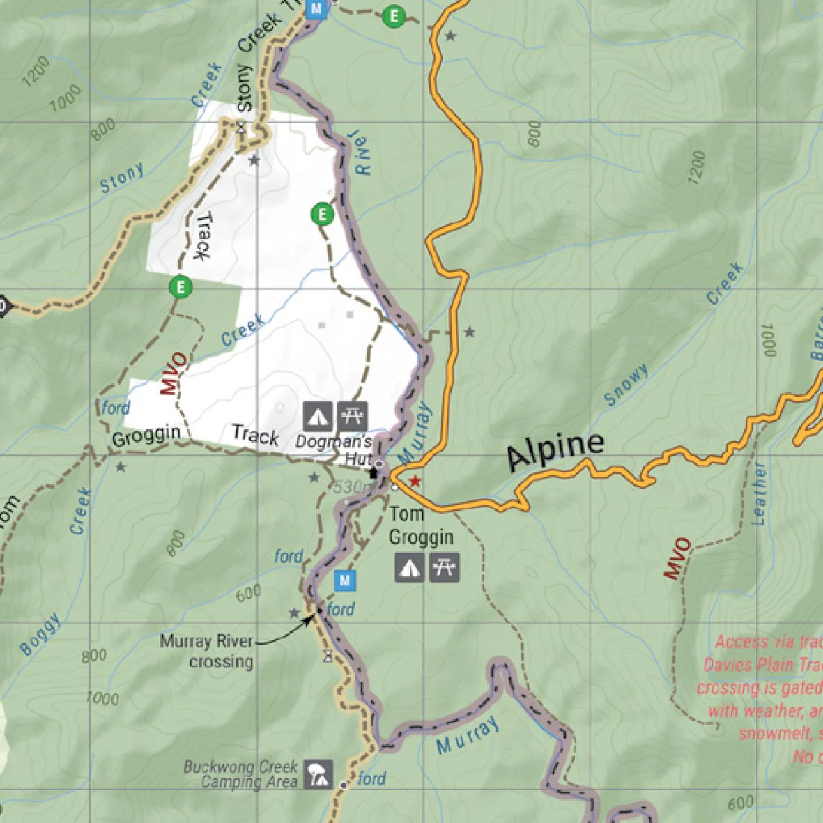 The Victorian High Country - North Eastern Map - Image 3