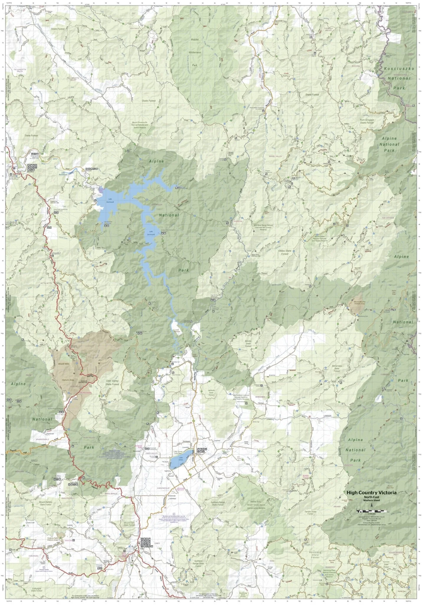 The Victorian High Country - North Eastern Map - Image 5