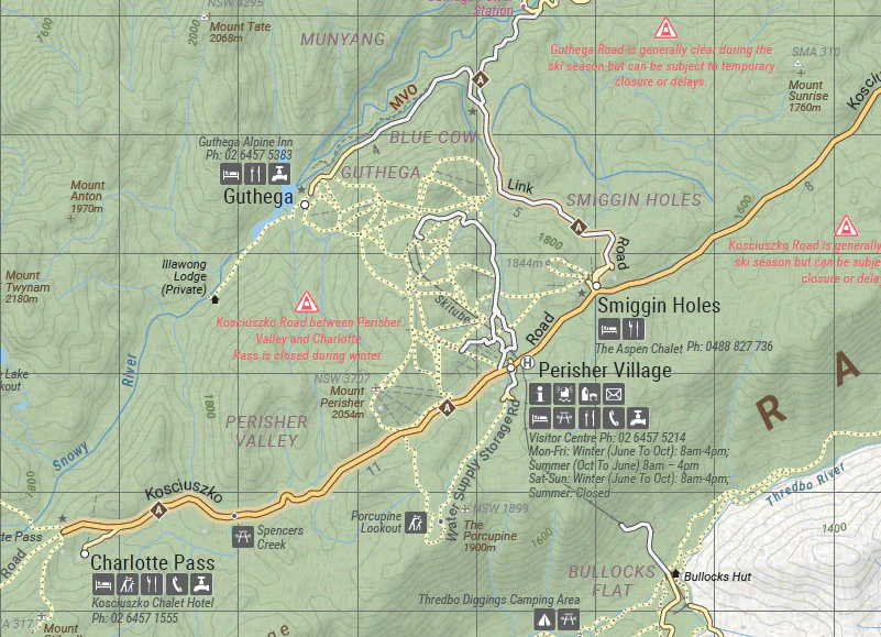 The Victorian High Country - North Eastern Map - OE - Image 4