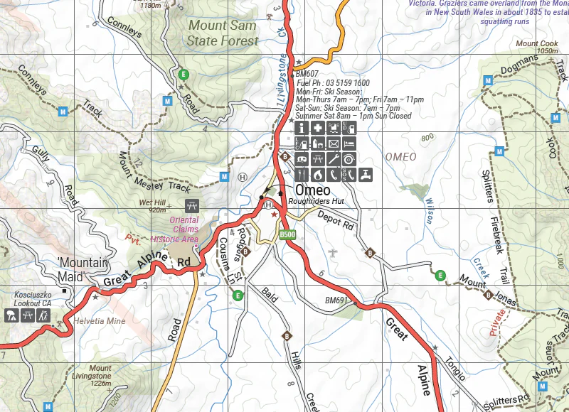 The Victorian High Country - North Eastern Map - OE - Image 6