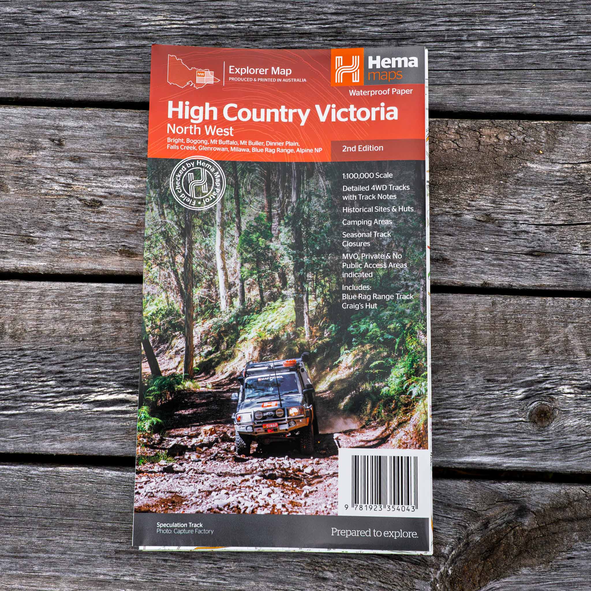 The Victorian High Country - North Western Map - Image 2