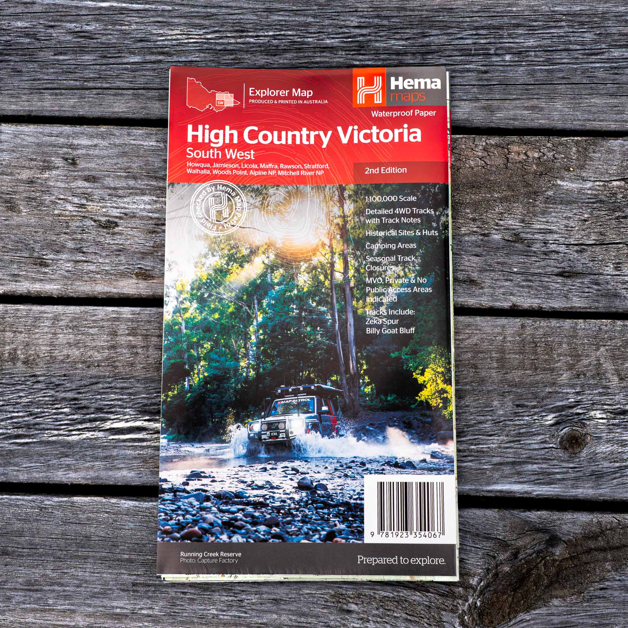 The Victorian High Country - South Western Map - Image 2