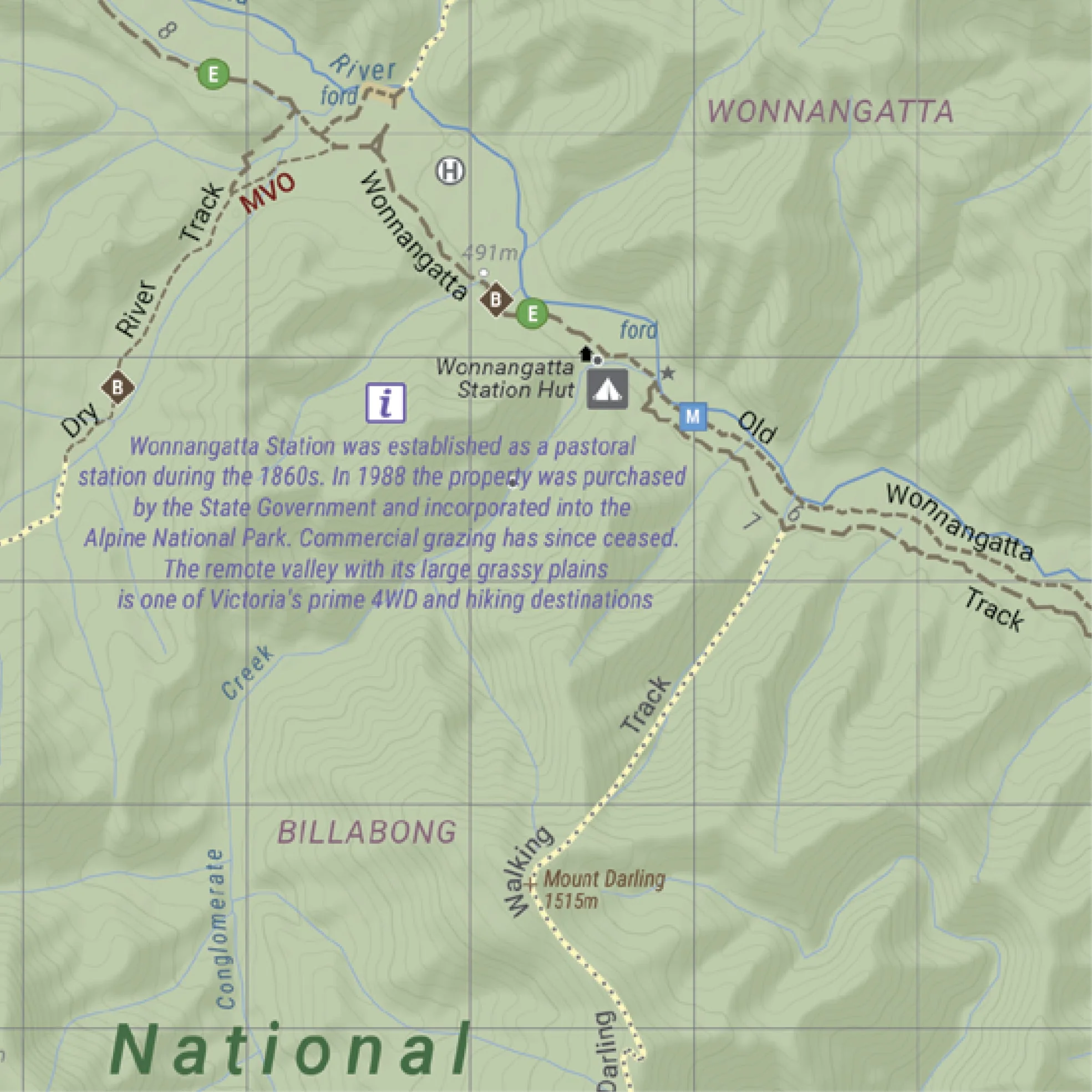 The Victorian High Country - South Western Map - Image 4