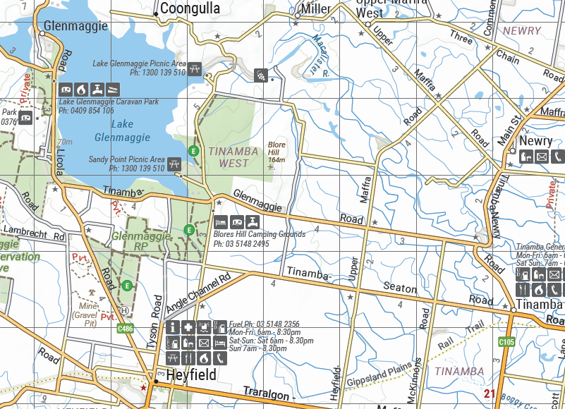 The Victorian High Country - South Western Map - OE - Image 5