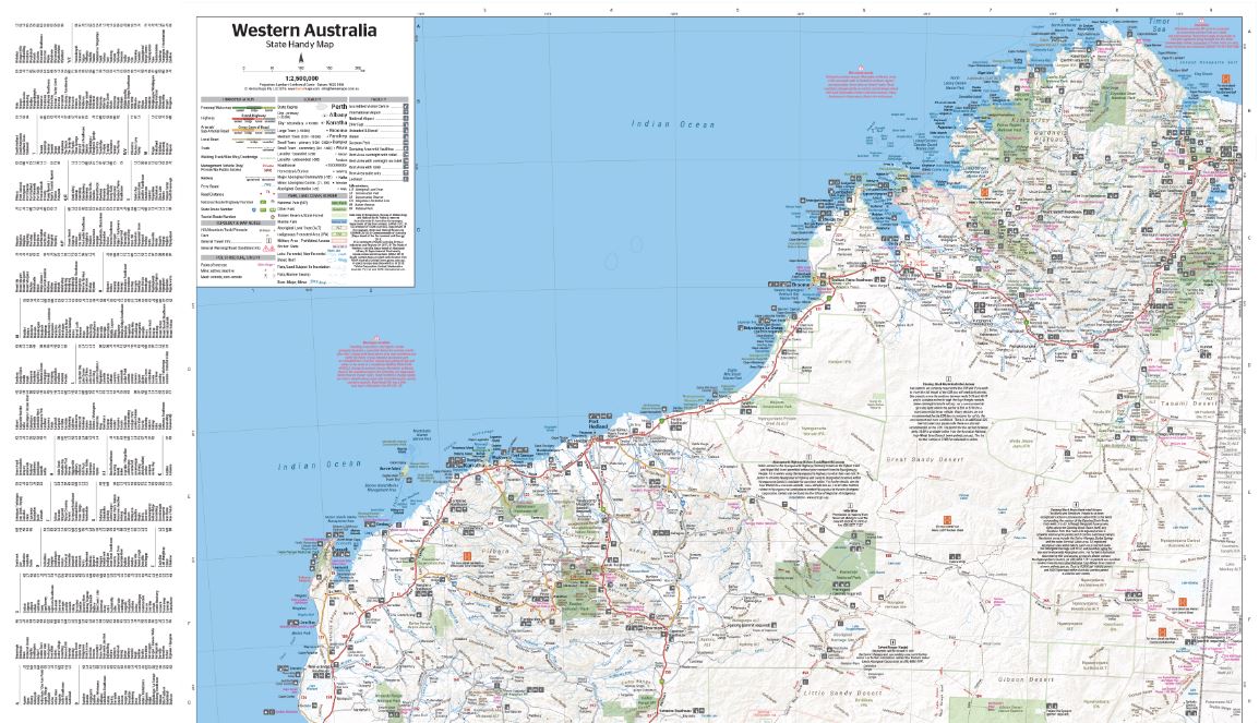 Western Australia Handy Map - Image 4