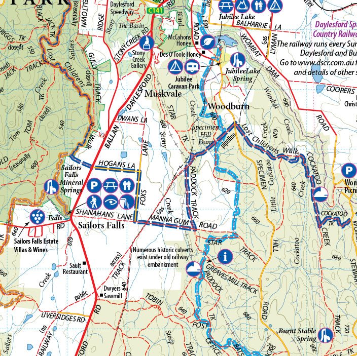 Wombat State Forest 4WD Map - Image 2