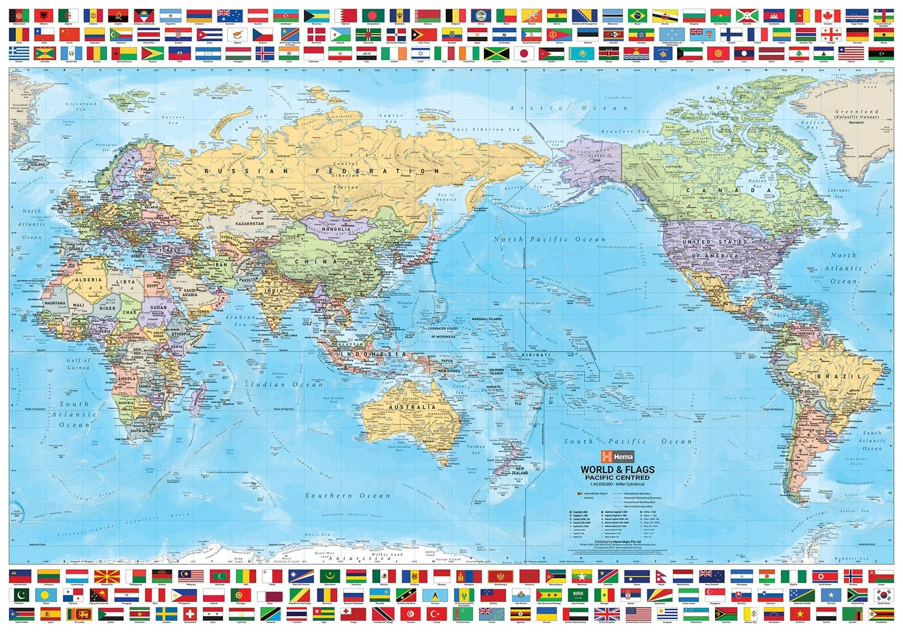 World & Flags Map - Image 6